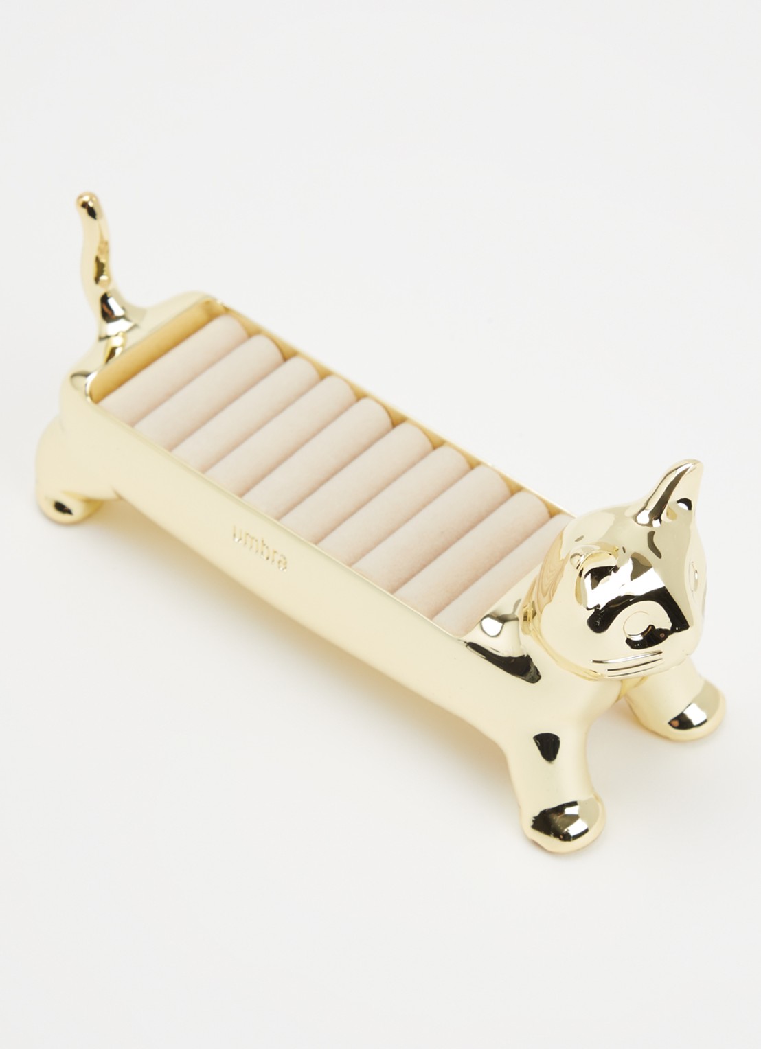 Umbra Ali Cat ringenhouder 5 cm - voorkant 2 goud