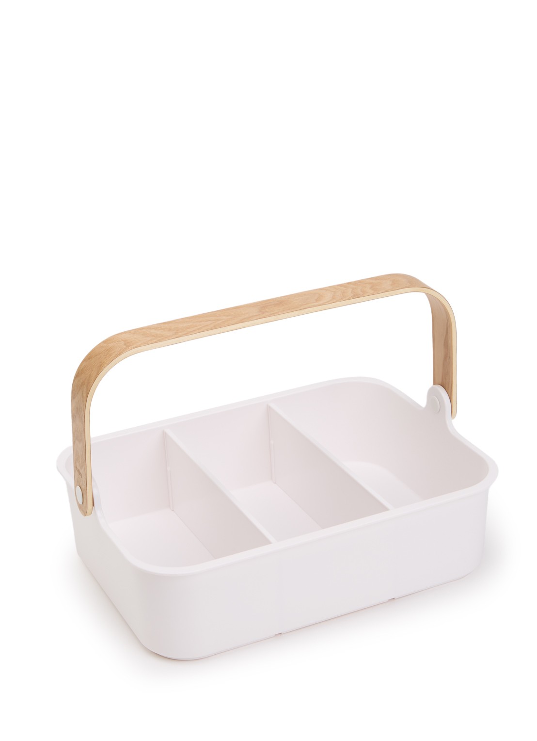 Umbra Bellwood opberger 26,5 x 36 cm - voorkant wit