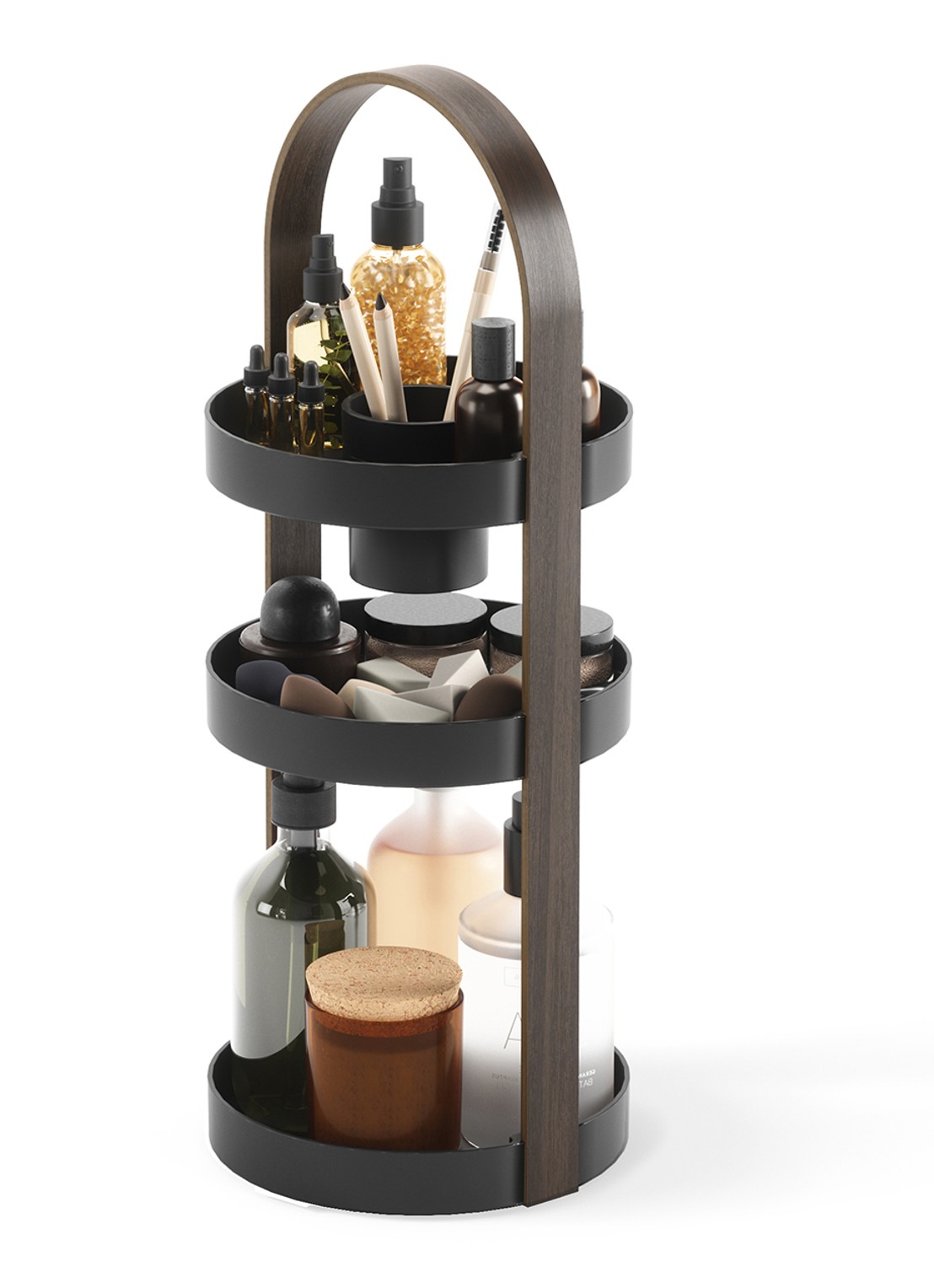 Umbra Bellwood organizer  20 x 50 cm - voorkant 2 zwart
