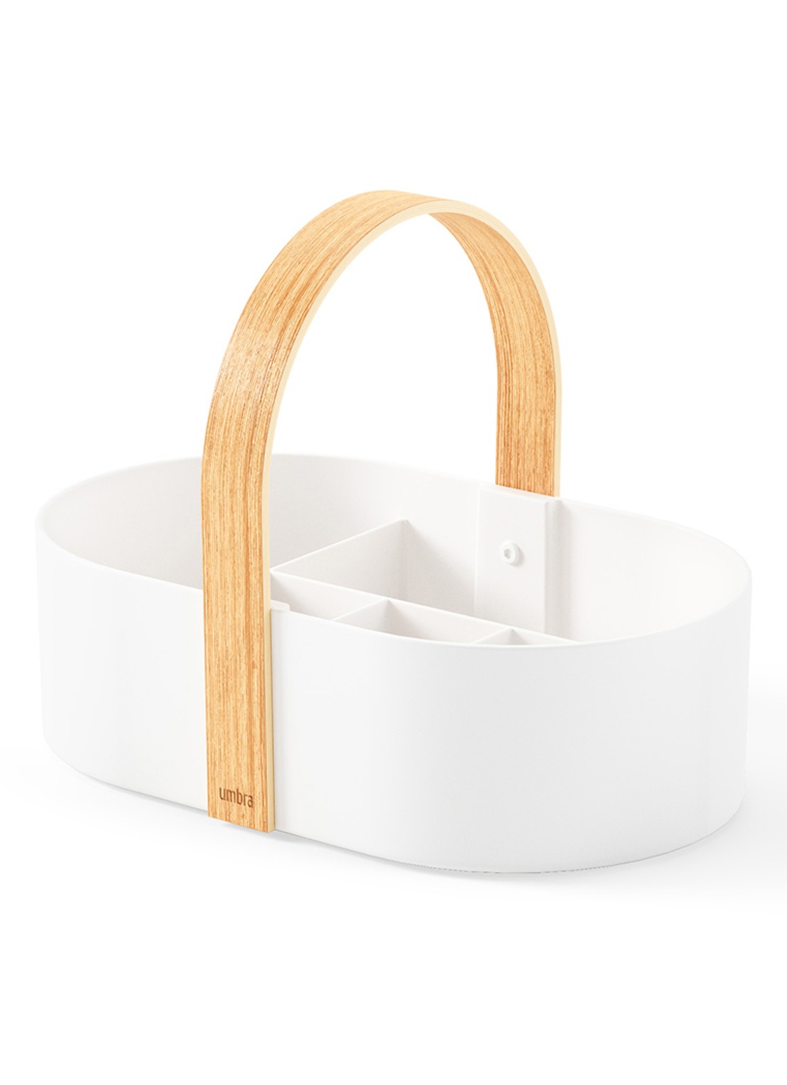 Umbra Bellwood wandrek 65 x 24 cm  - voorkant wit