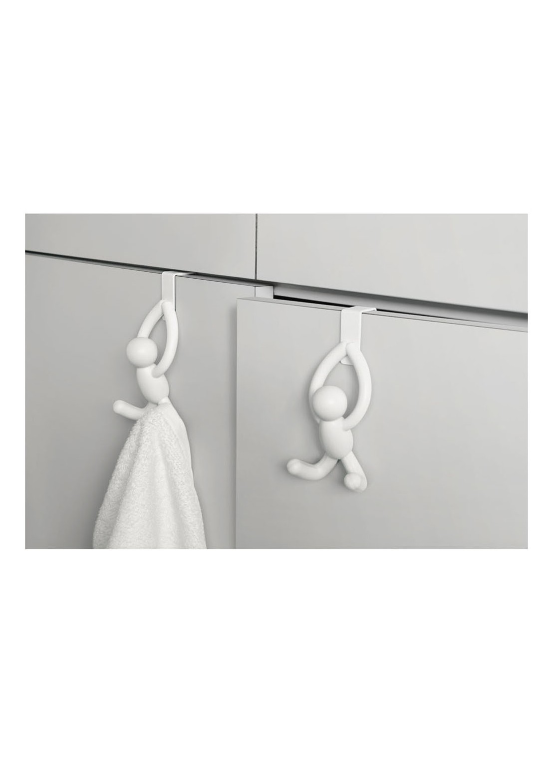 Umbra Buddy Cabinet haken 13 cm - detail 4 wit