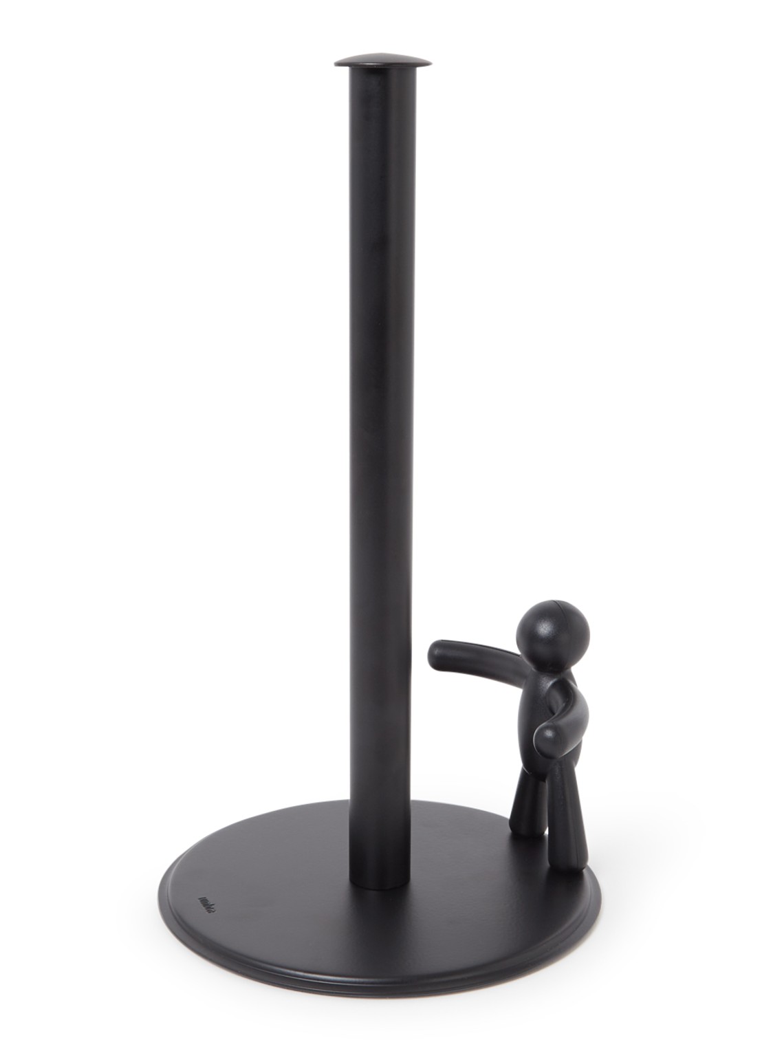 Umbra Buddy keukenrolhouder 34 cm - voorkant zwart