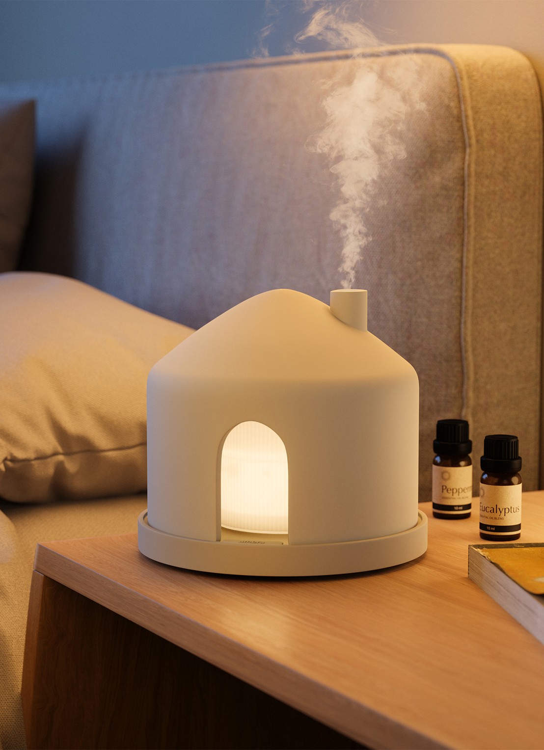Umbra Casita geurdiffuser - achterkant 8 zand