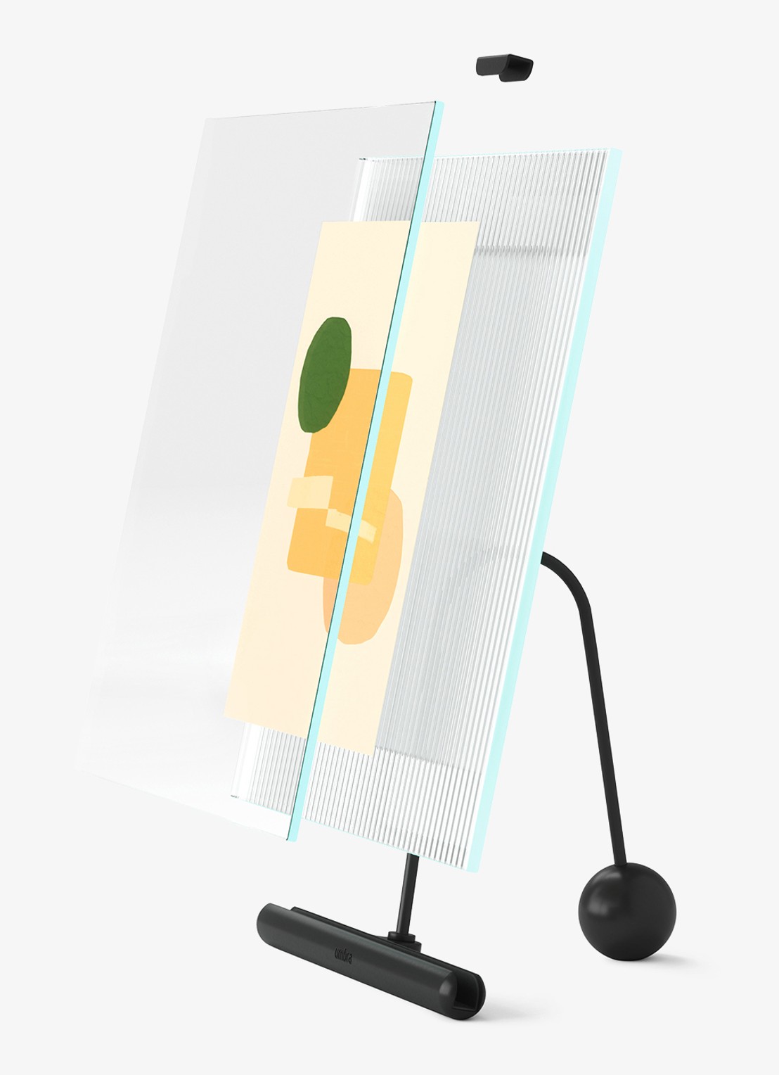 Umbra Estique kapstok met deurhaak 39 cm - detail 4 zwart