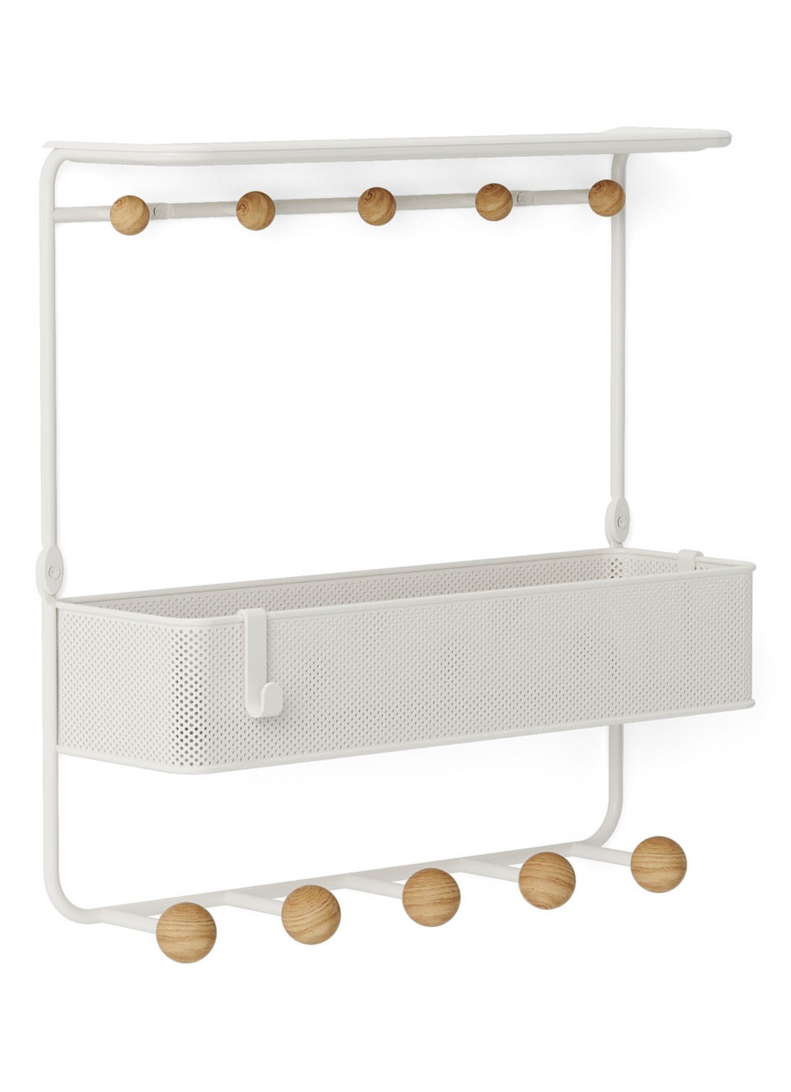 Umbra Estique wandrek 31 x 32 cm - achterkant wit