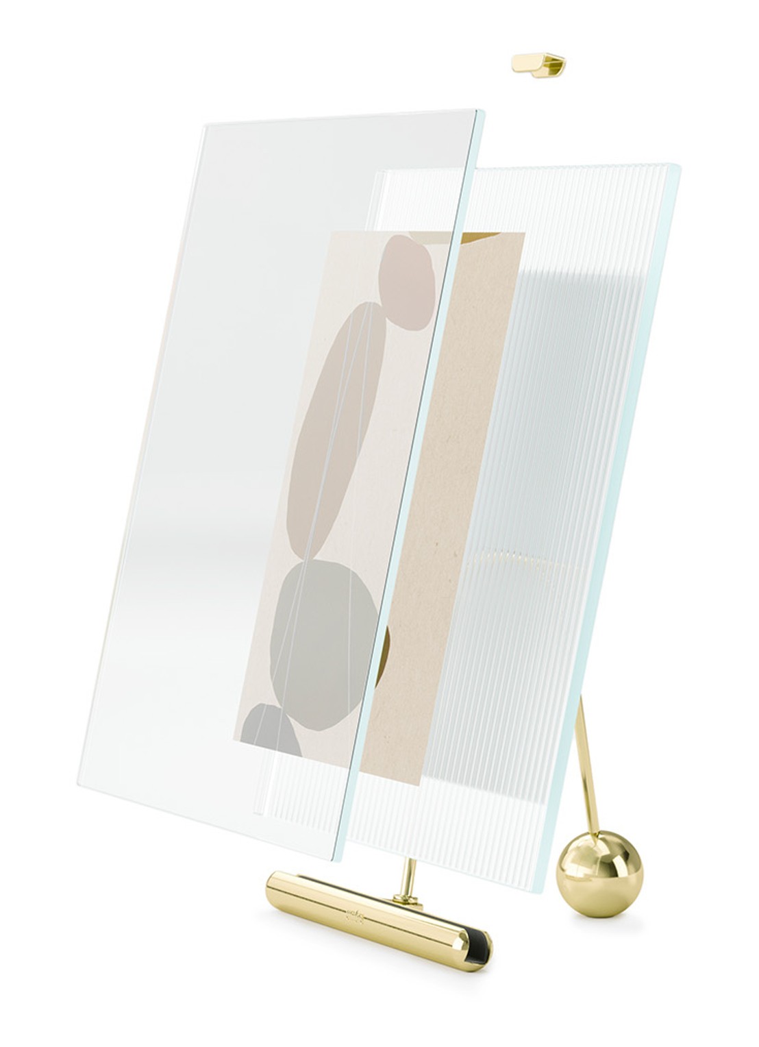 Umbra  Flute fotolijst 13 x 18 cm - detail 5 goud