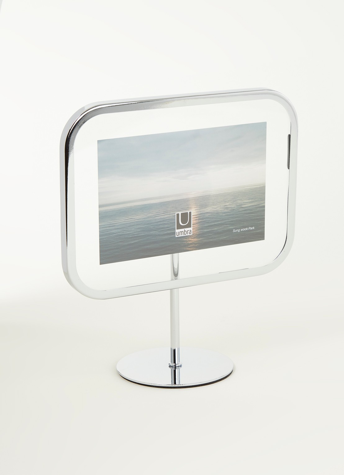Umbra Infinity Sqround fotolijst 10 x 15 cm - voorkant 2 zilver