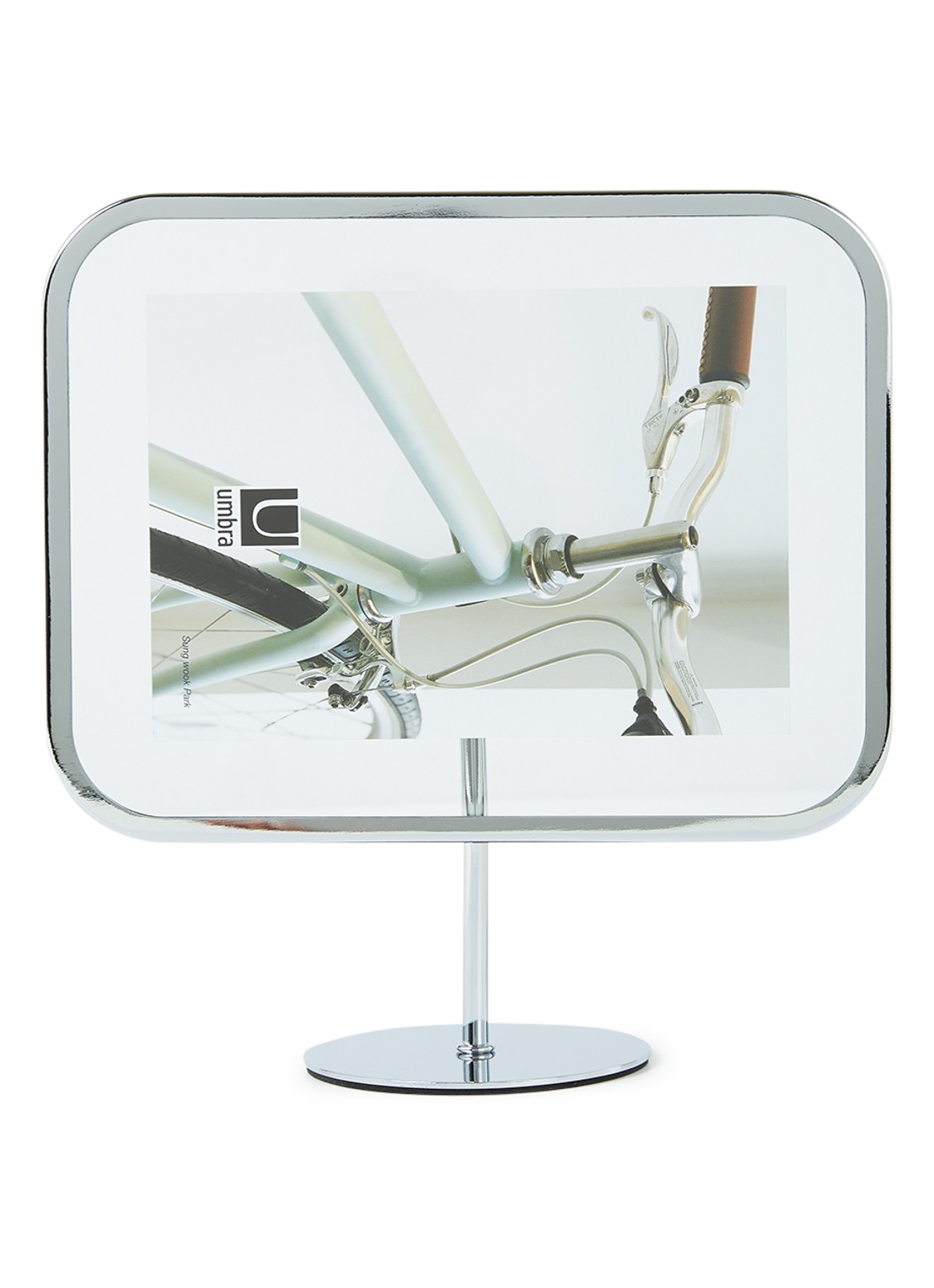Umbra Infinity Sqround fotolijst 13 x 18 cm - voorkant zilver