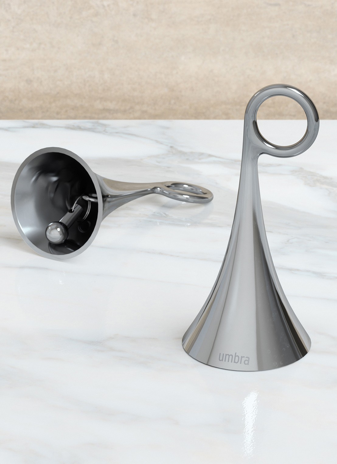 Umbra Isa bel - detail 3 zilver