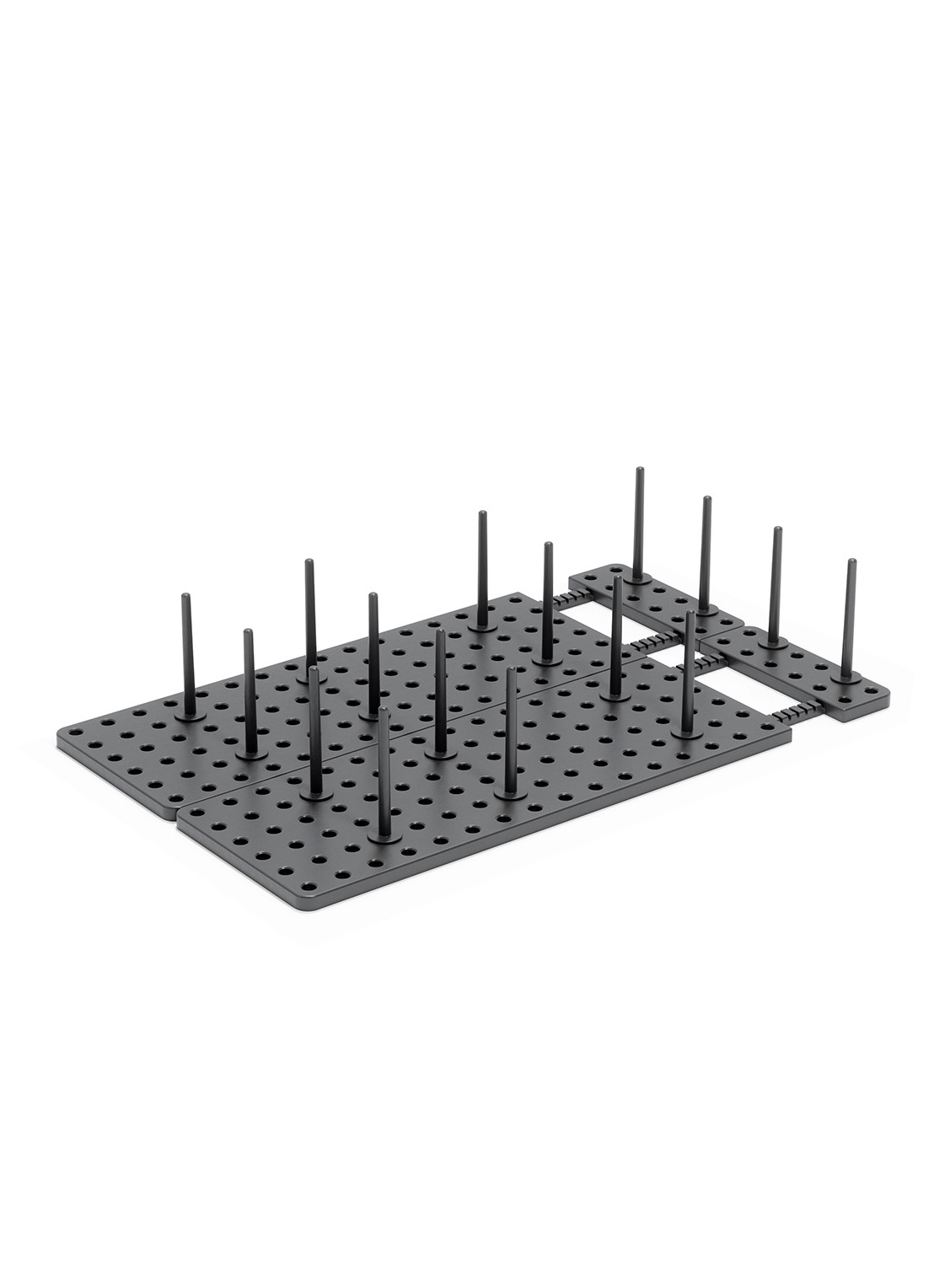 Umbra Peggy keukenorganizer 55 x 15 x 10 cm - voorkant antraciet