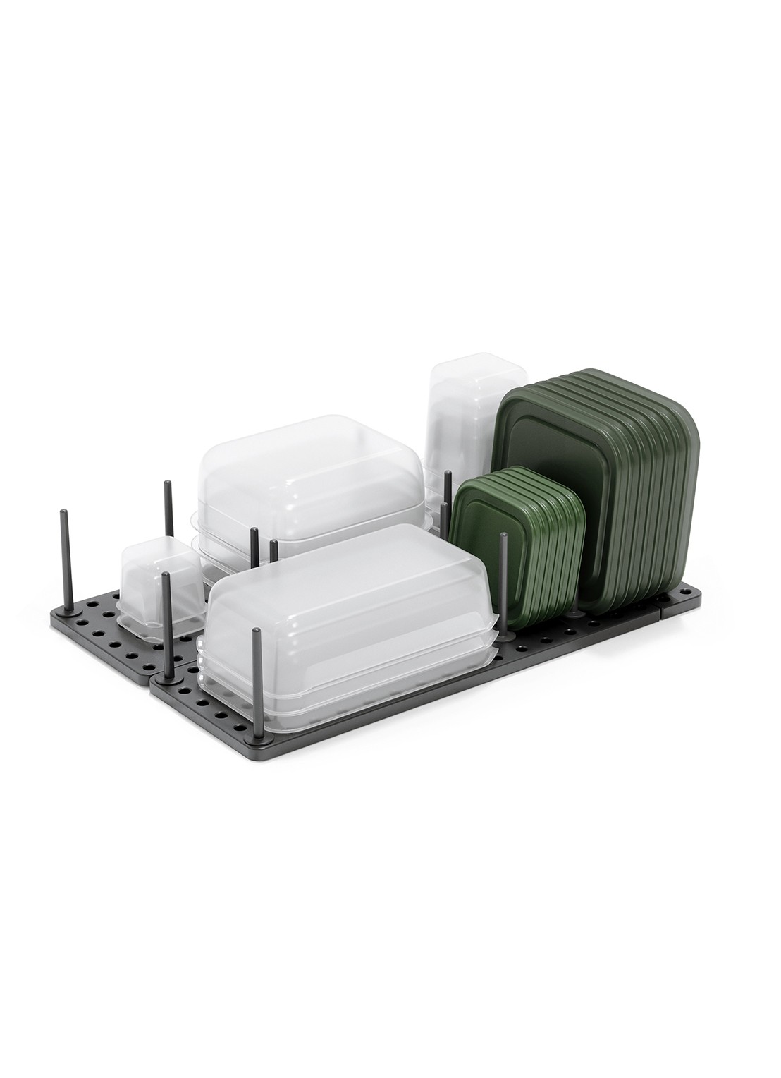 Umbra Peggy keukenorganizer 55 x 15 x 10 cm - voorkant 2 antraciet
