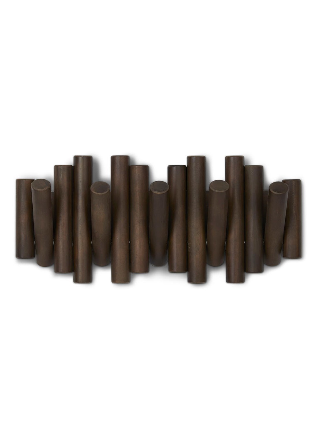 Umbra Picket kapstok 37 cm - achterkant 4 donkerbruin