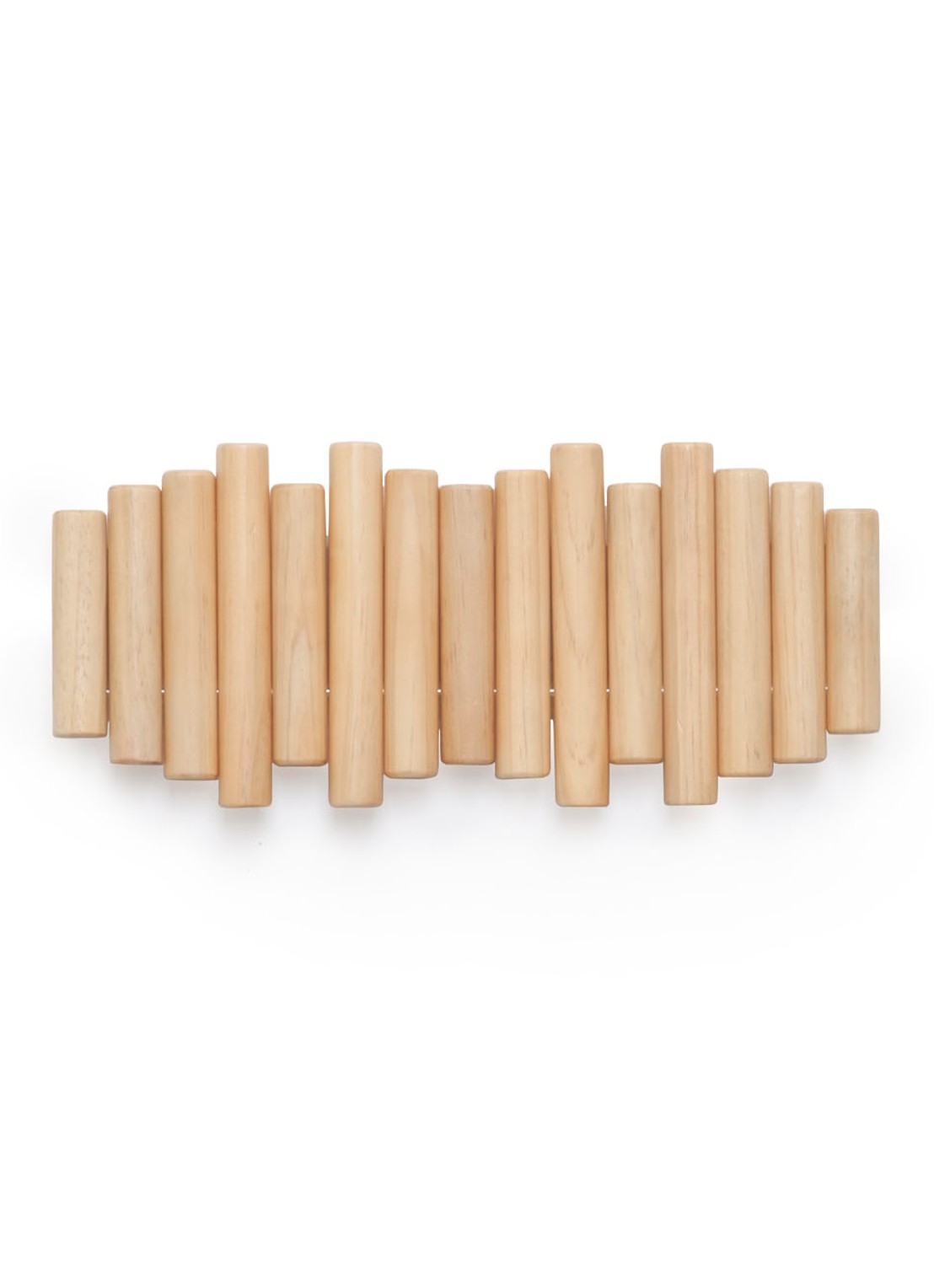 Umbra Picket kapstok 37 cm - voorkant 2 beige