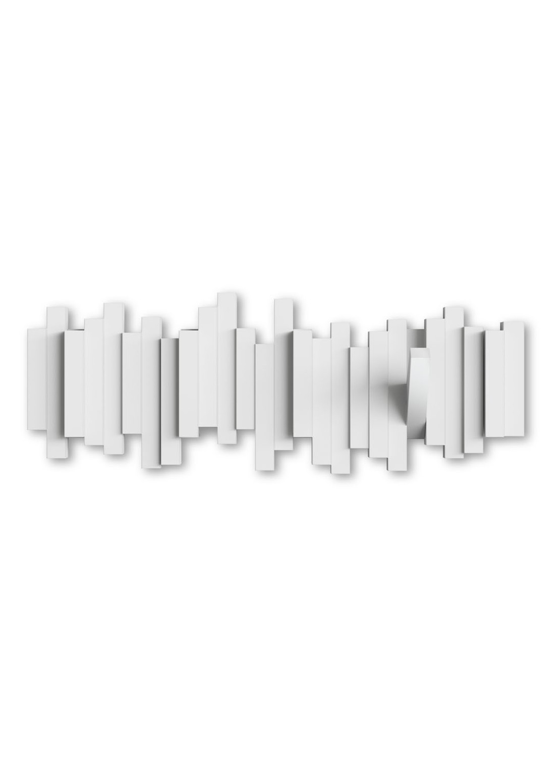 Umbra Sticks kapstok 50 cm - voorkant wit