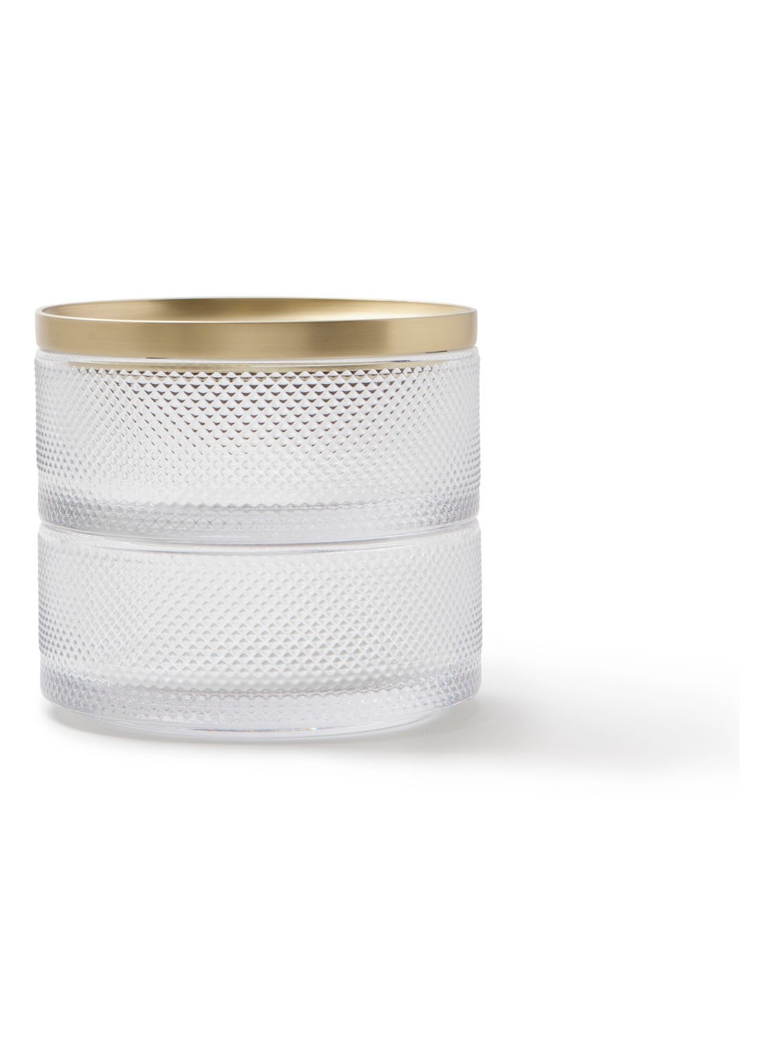 Umbra Tesora sieradendoos 13 cm - voorkant goud