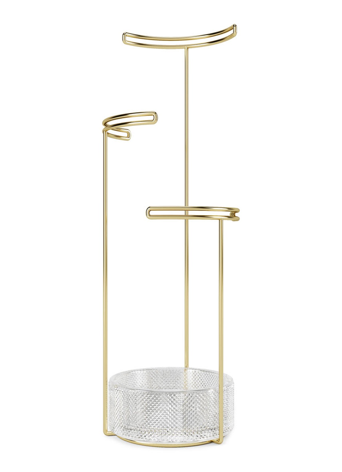 Umbra Tesora sieradenhouder 41,5 cm - voorkant 5 goud