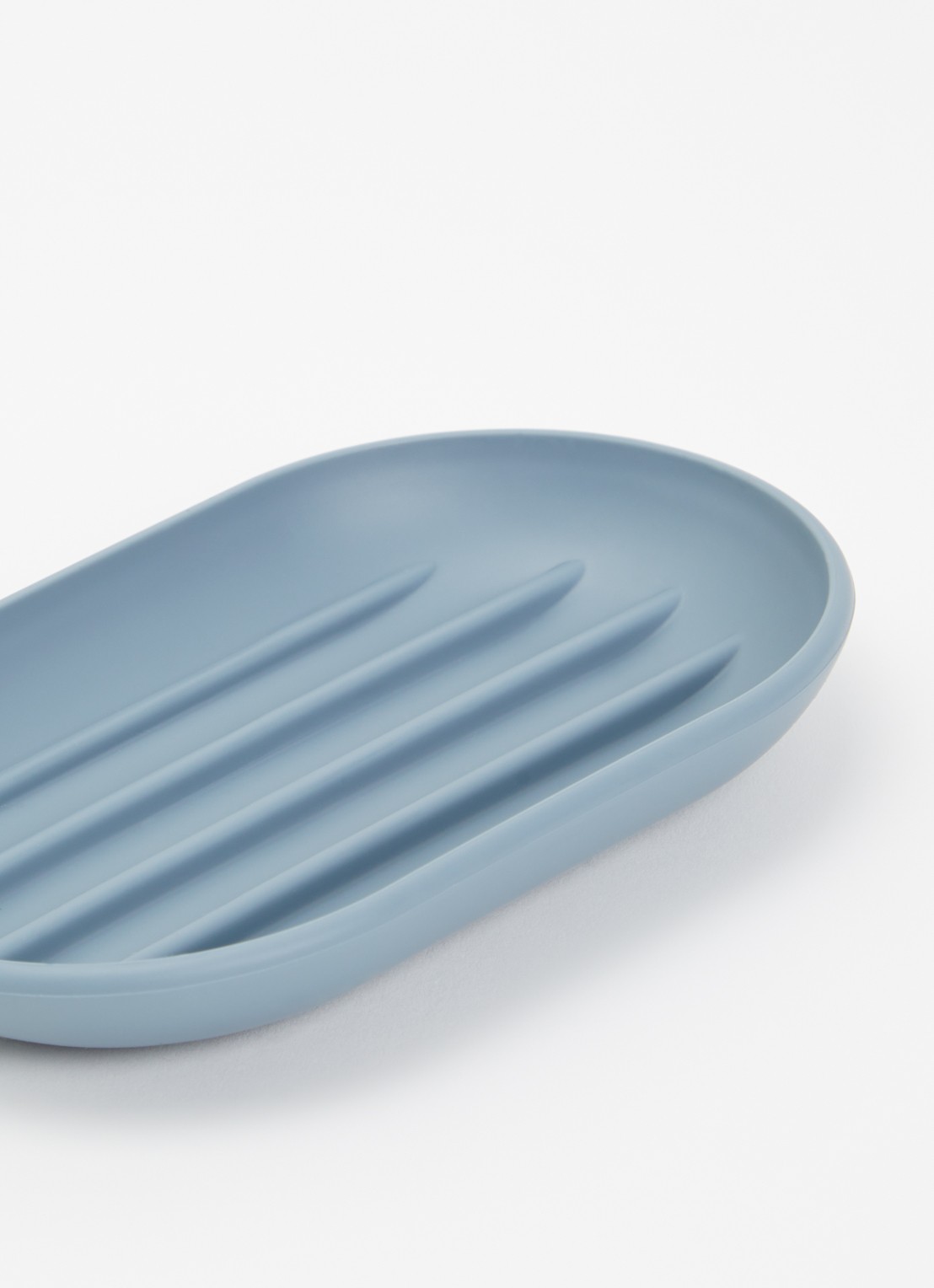 Umbra Touch zeepbakje 14 x 9 cm  - voorkant 2 donkerblauw