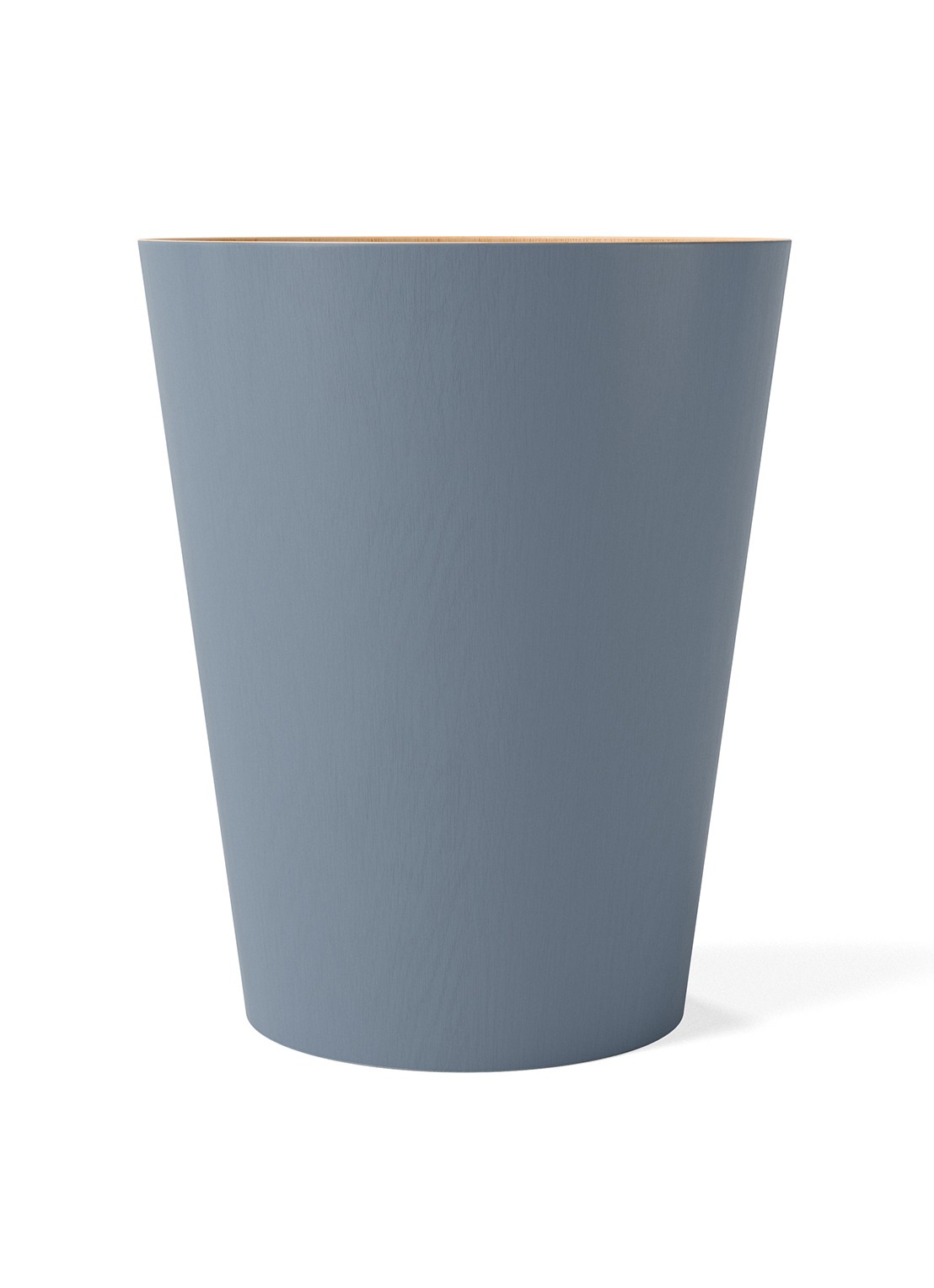 Umbra Woodrow prullenbak 7,5 liter - detail 3 blauwgrijs