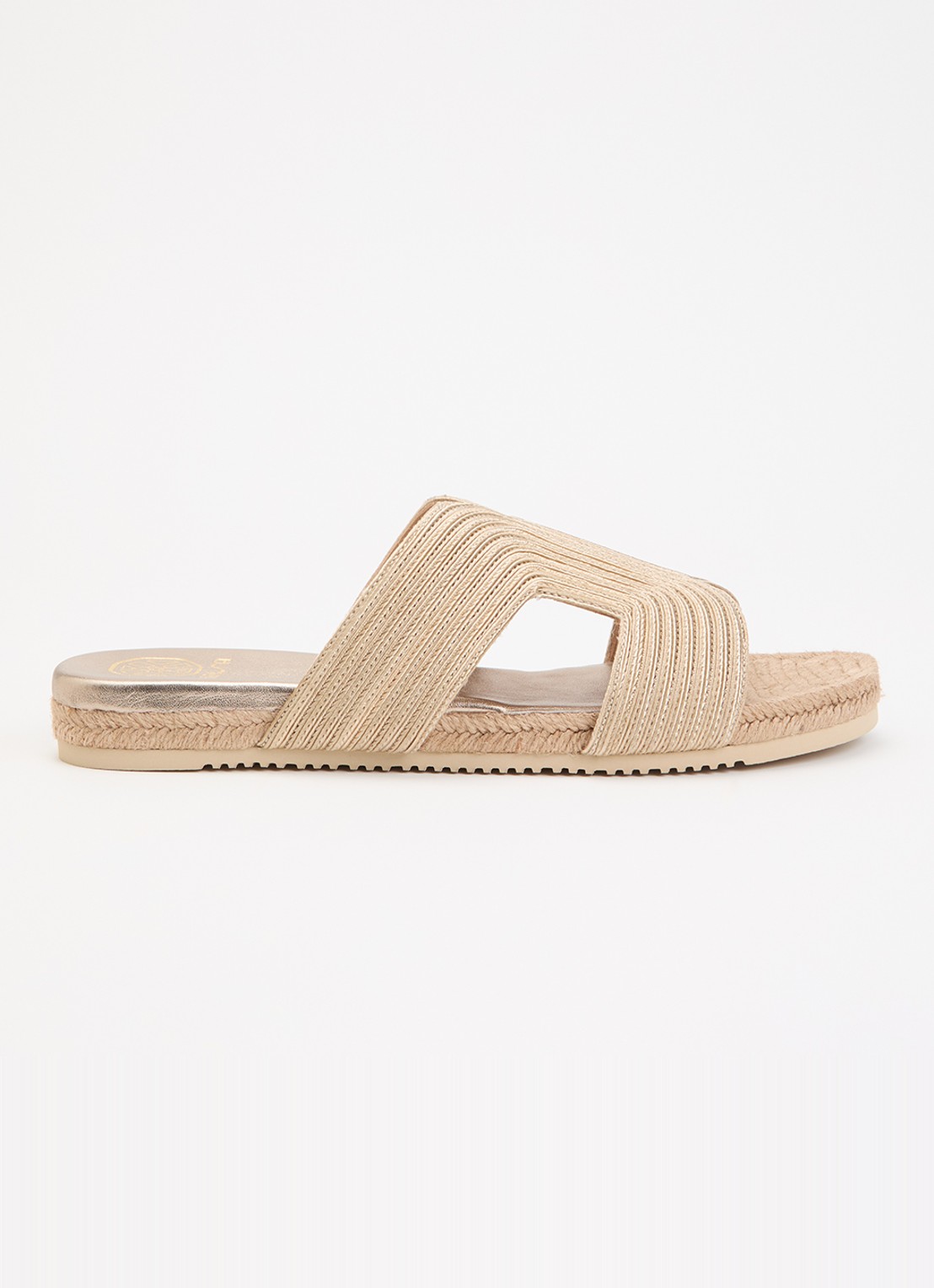 Unisa Abien Sou slipper - voorkant 5 beige