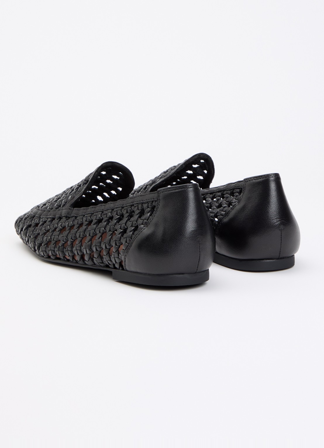 Unisa Baix loafer van leer - achterkant 3 zwart