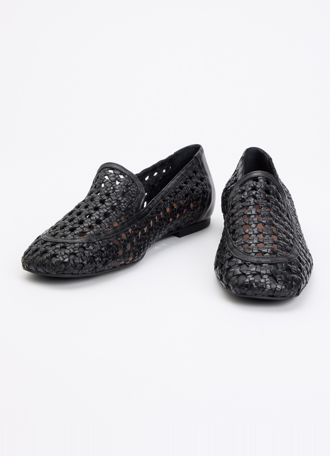 Unisa Baix loafer van leer - detail 4 zwart