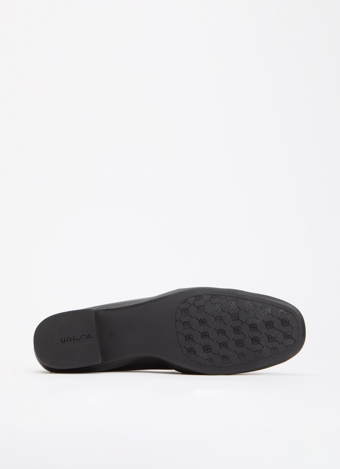 Unisa Belgi loafer van leer - detail 4 zwart