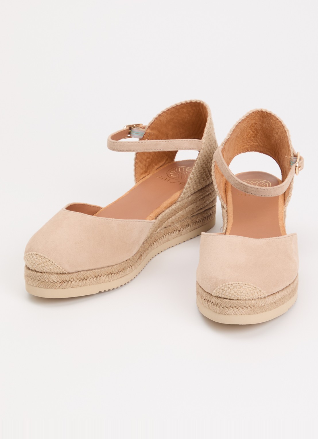 Unisa Cisca espadrille van suéde  - detail 3 naturel