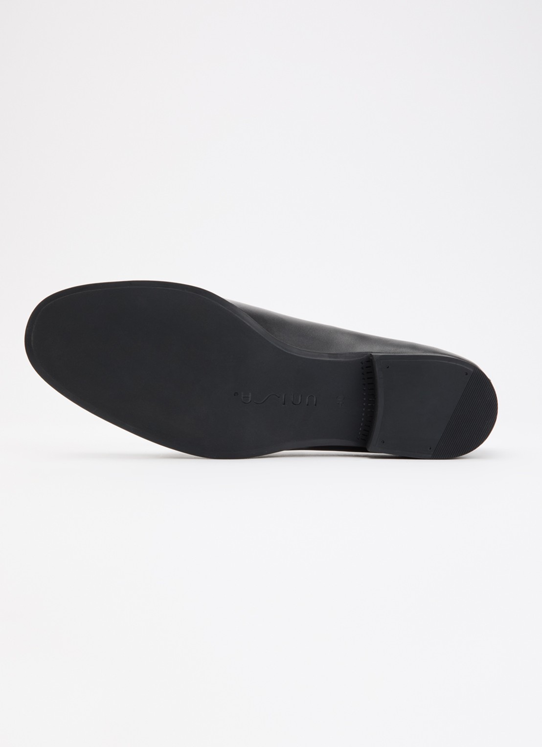 Unisa Dalcy loafer van leer - detail 4 zwart