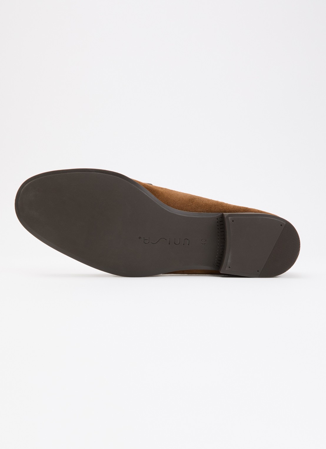 Unisa Dalcy loafer van suède - detail 4 bruin