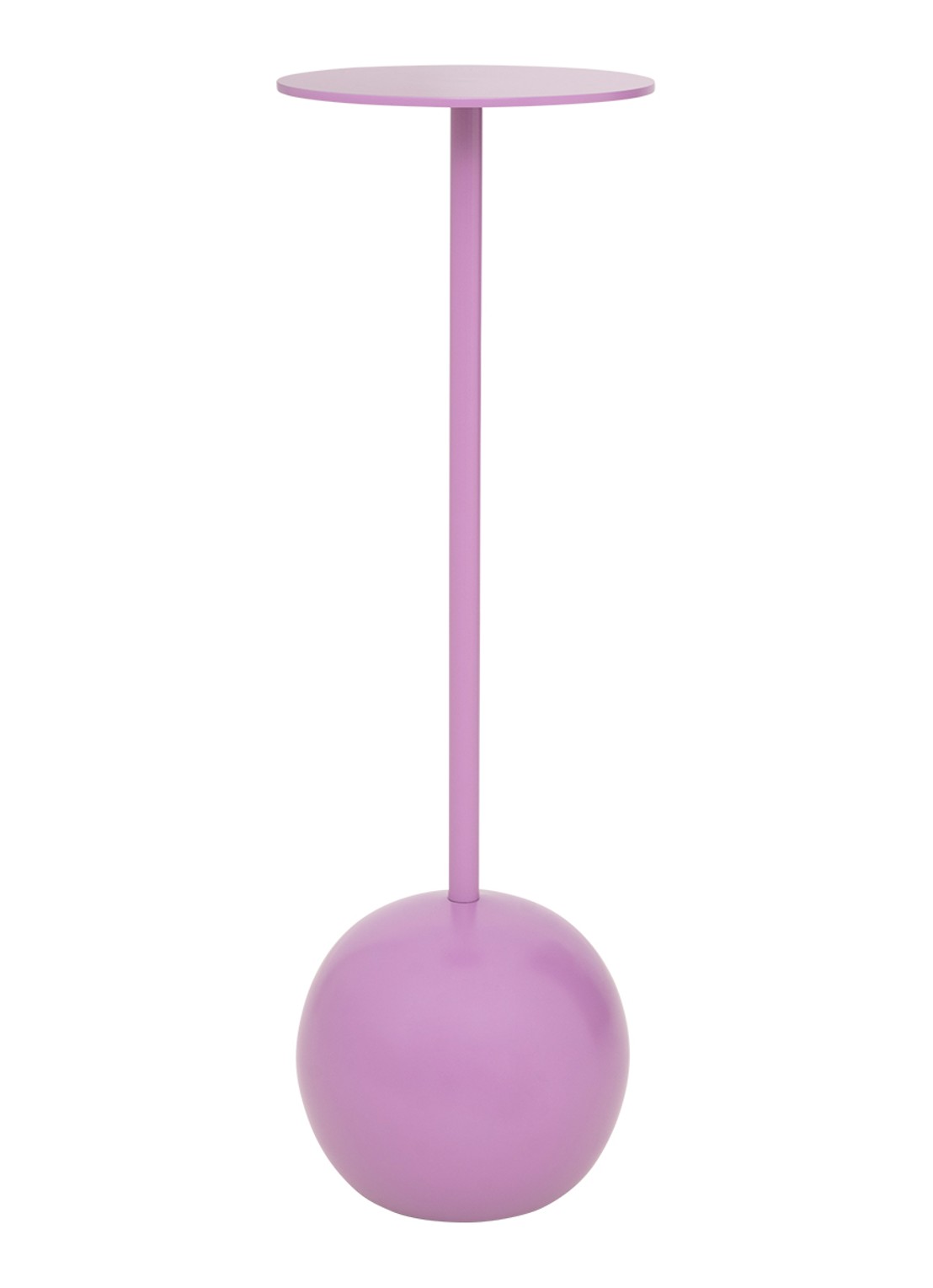 Urban Nature Culture Bijzettafel 66 x 21 cm - voorkant 3 roze