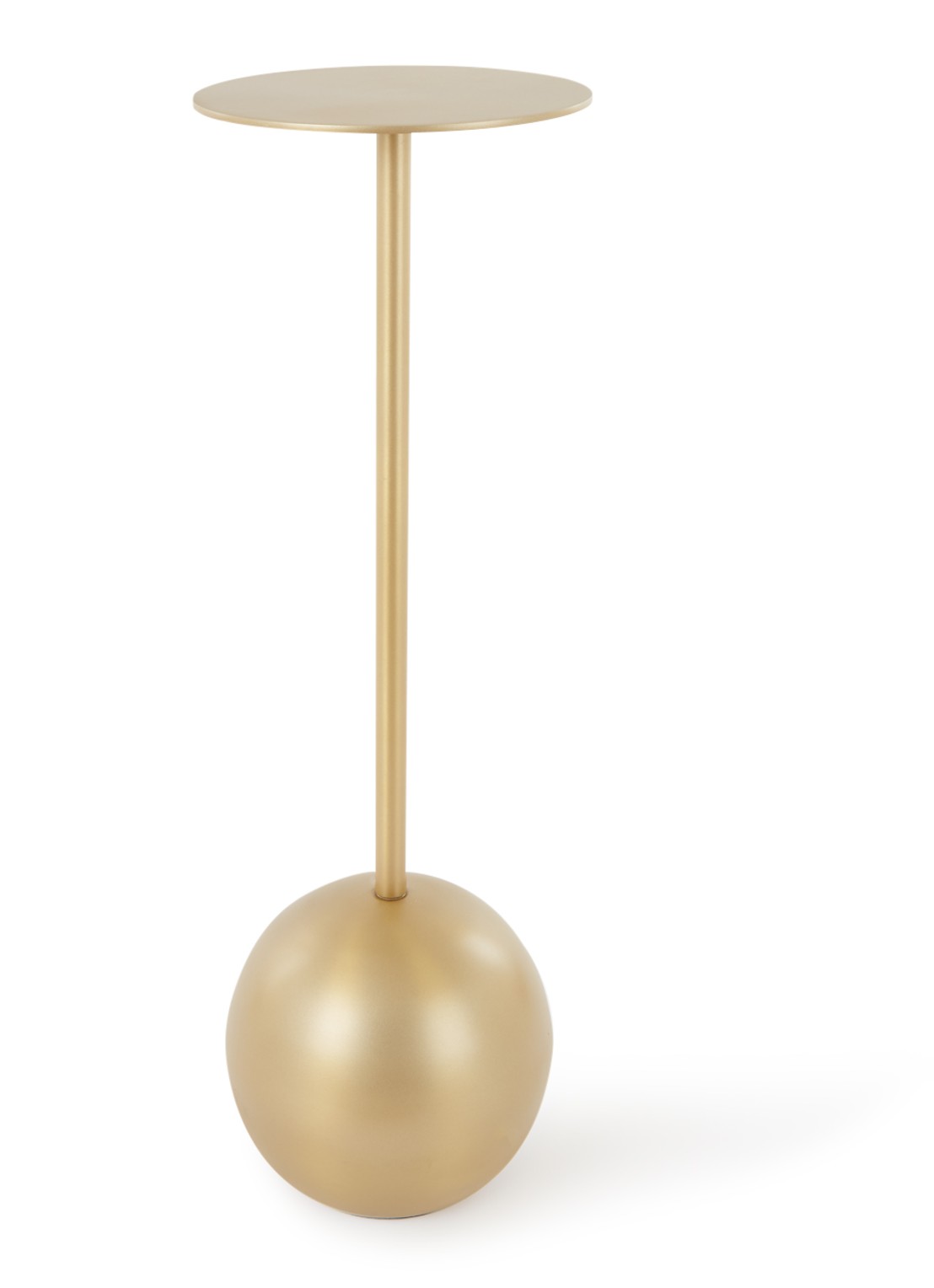 Urban Nature Culture Bijzettafel M 66 x 21 cm  - voorkant goud