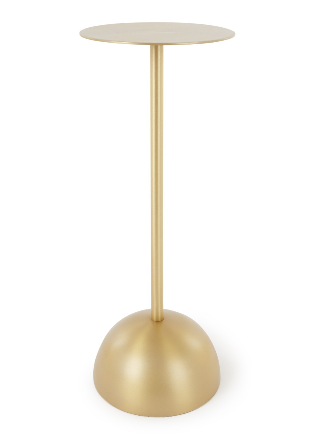 Urban Nature Culture Bijzettafel S 54 x 21 cm  - voorkant 3 goud