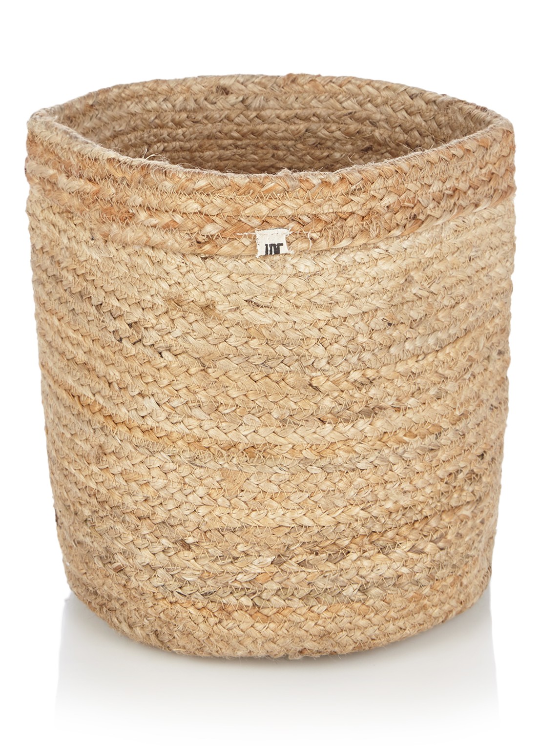 Urban Nature Culture Braided opbergmand 25 cm - voorkant naturel