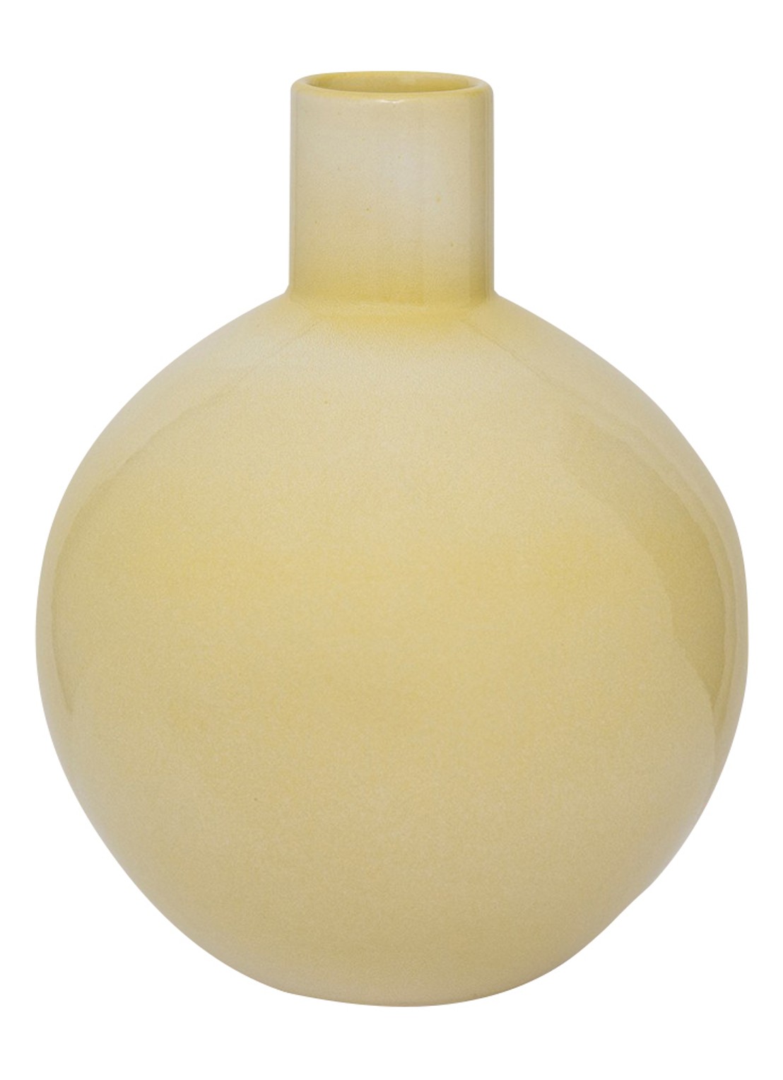 Urban Nature Culture Costa vaas 25 cm - voorkant 3 beige
