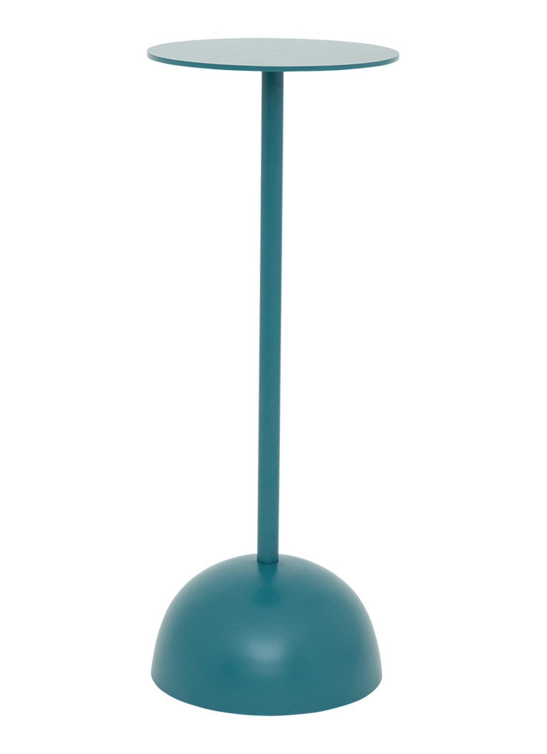 Urban Nature Culture Deep Sea bijzettafel 54 x Ø21 cm - voorkant zeegroen