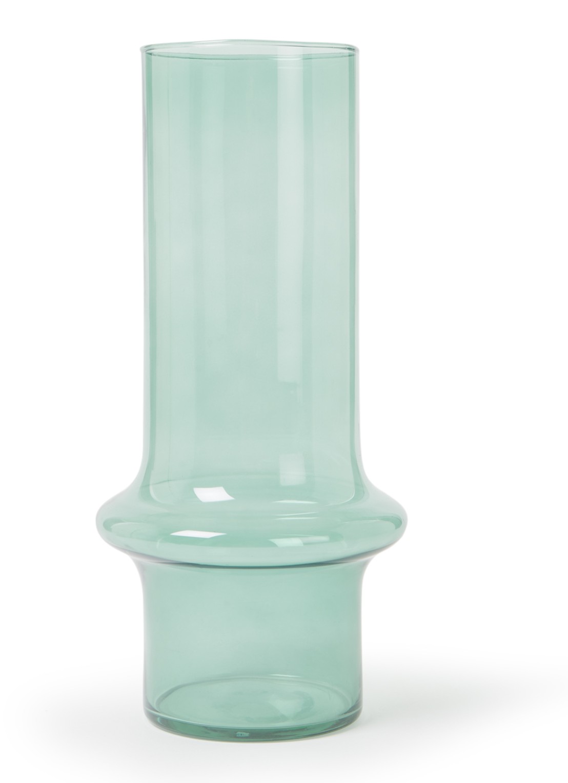 Urban Nature Culture Deep Sea vaas 31,5 cm  - voorkant turquoise