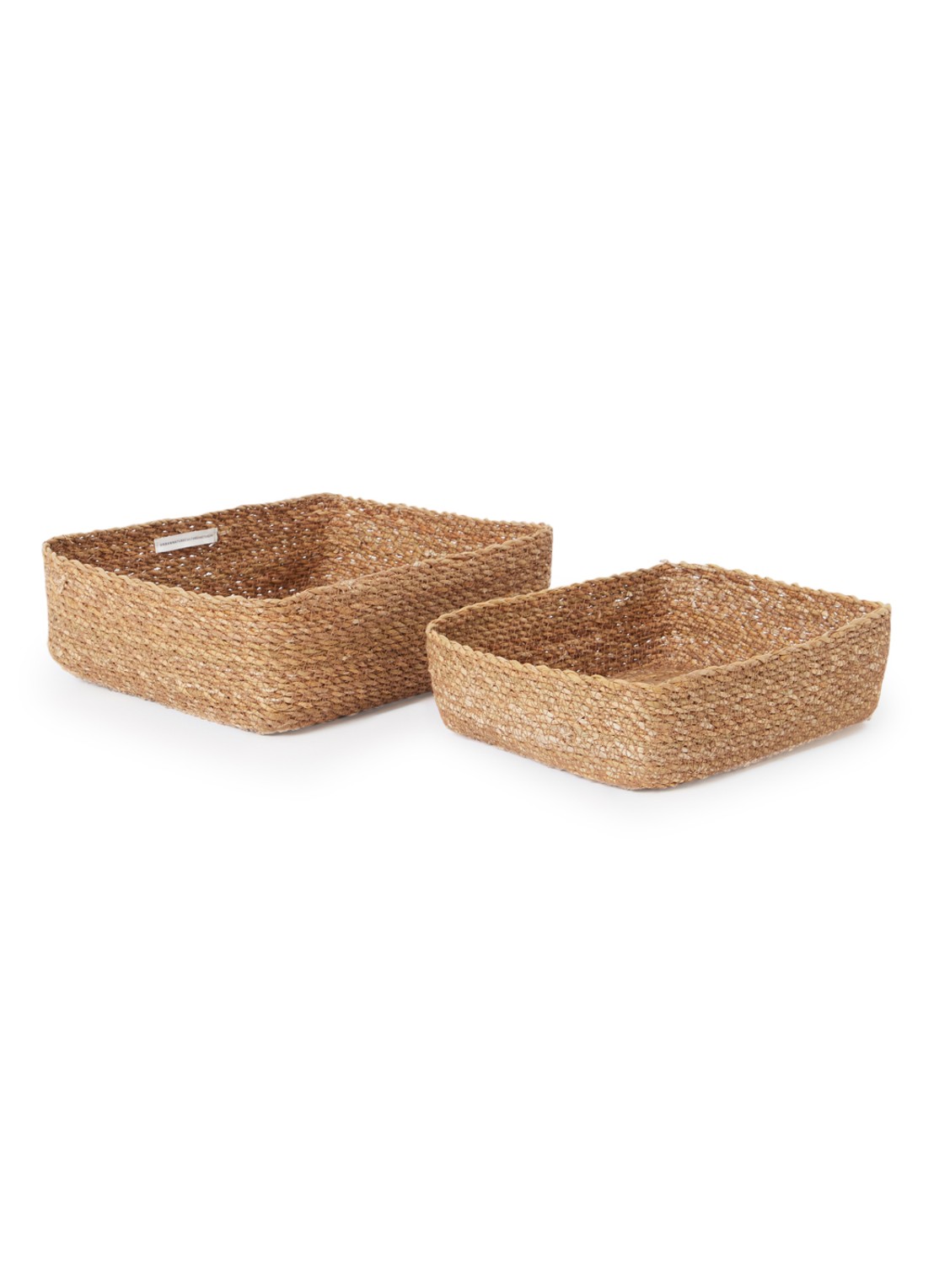 Urban Nature Culture Dorno mand set van 2 - voorkant bruin