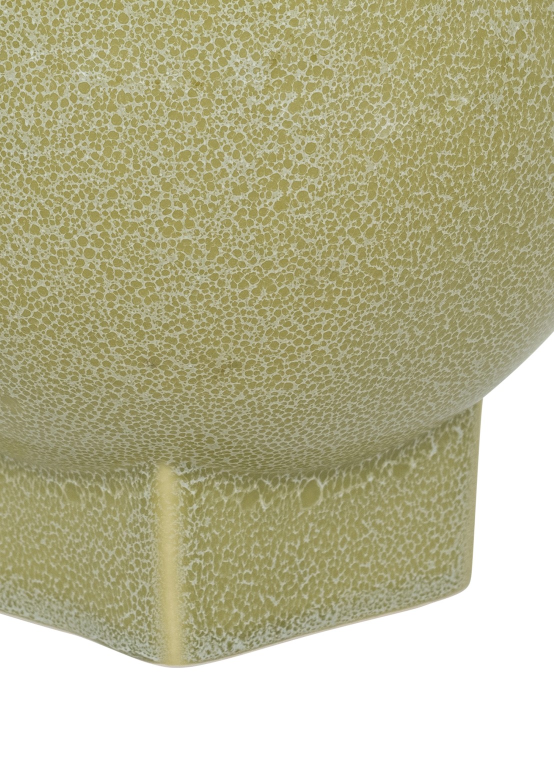Urban Nature Culture Esfera vaas 25,5 cm - detail 3 lichtgroen