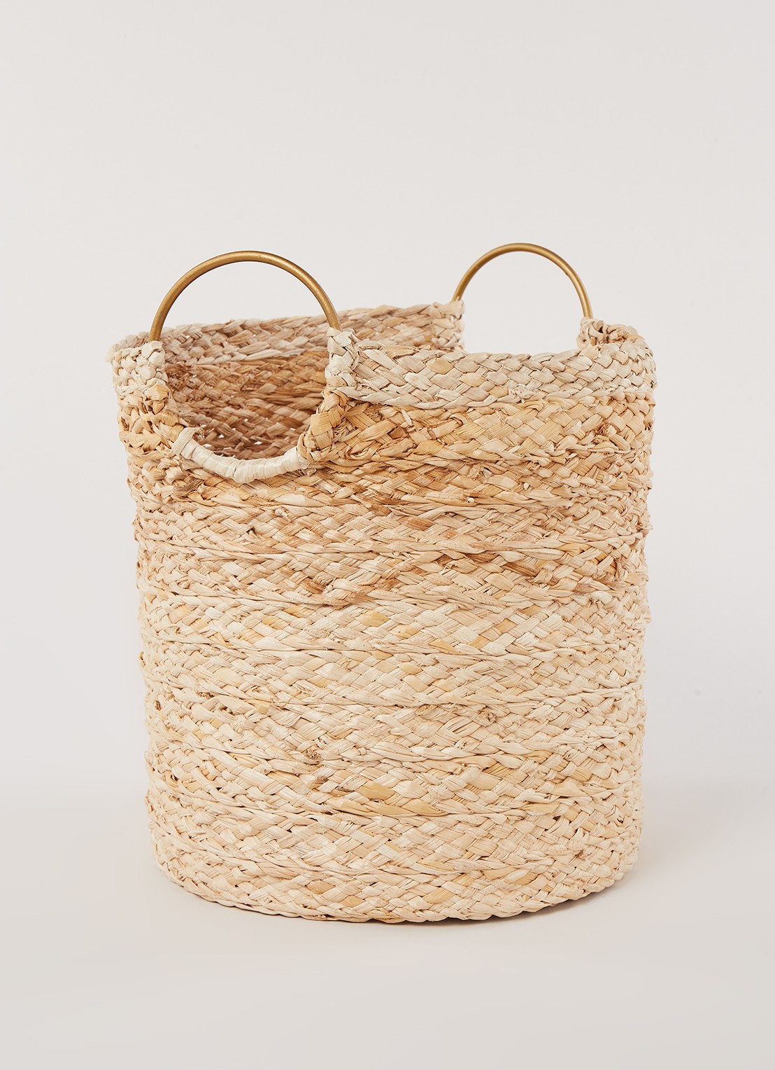 Urban Nature Culture Fadia Banana opbergmand 25 cm  - voorkant 2 beige