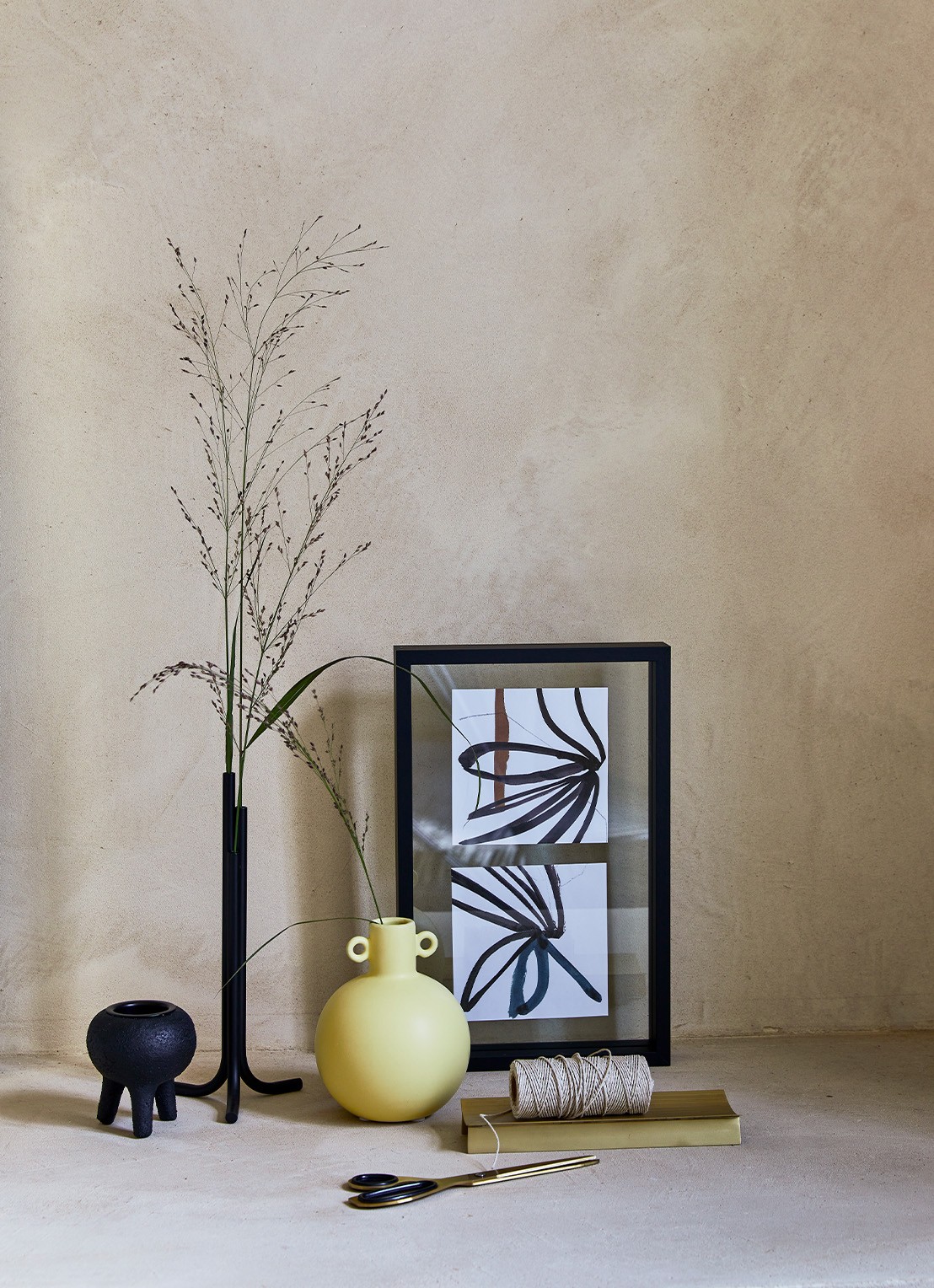 Urban Nature Culture Float Block fotolijst - voorkant 2 zwart