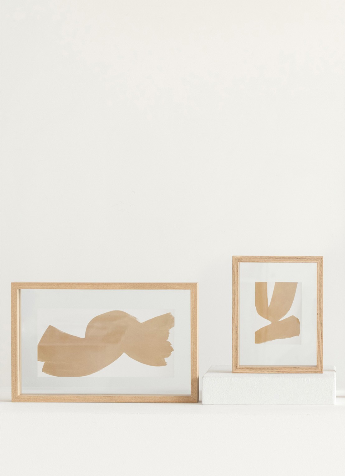 Urban Nature Culture Floating Aesthetic fotolijst - voorkant 2 creme