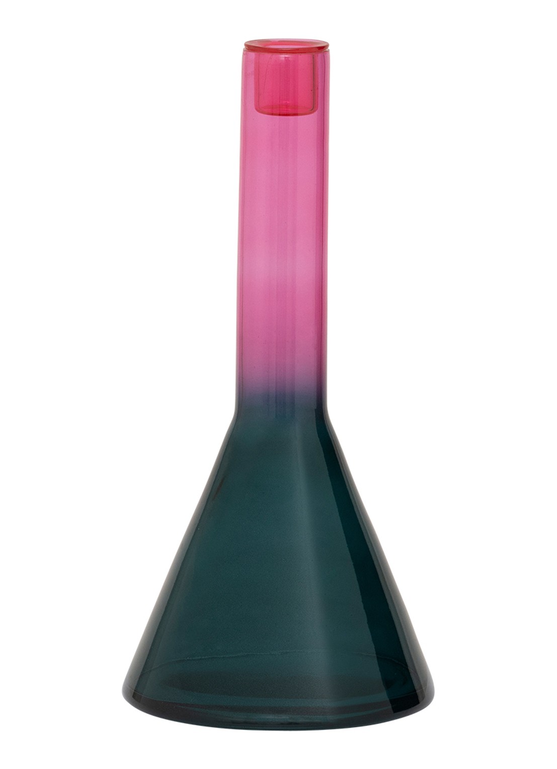 Urban Nature Culture Frisk kandelaar 27 cm - voorkant 3 roze