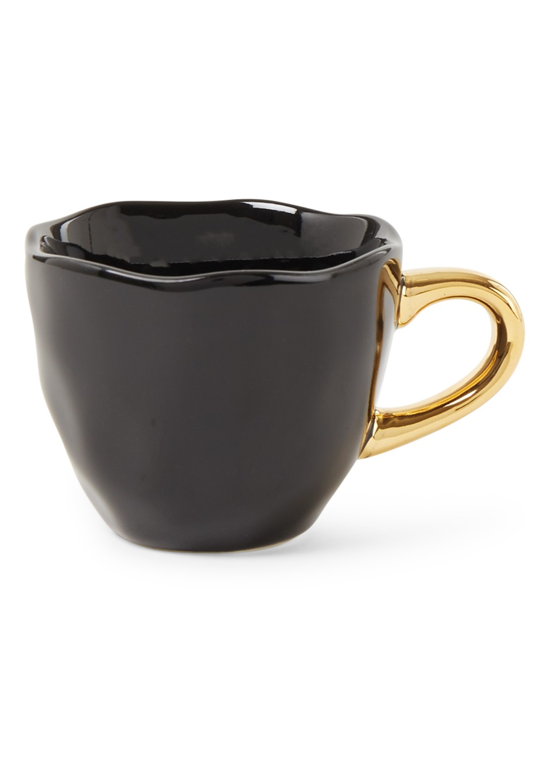 Urban Nature Culture Good morning espressokopje 6 cl - voorkant zwart