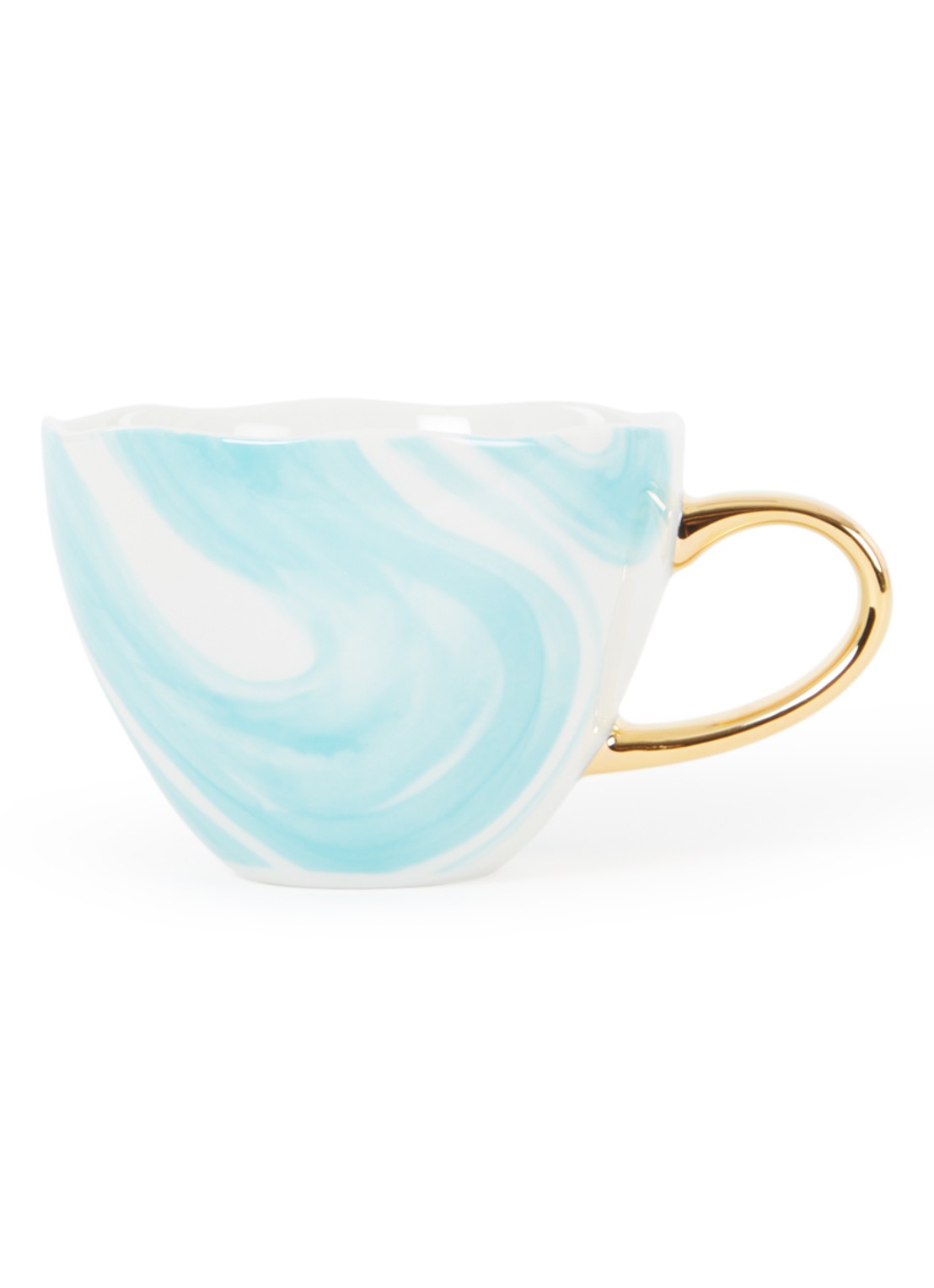 Urban Nature Culture Good Morning mok 35 cl - voorkant turquoise