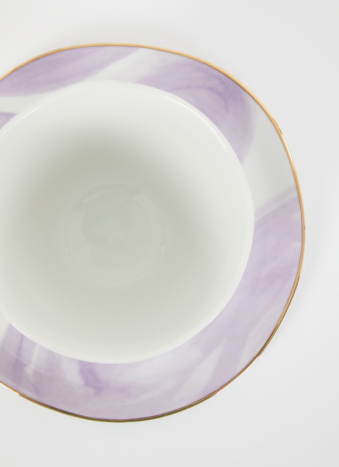 Urban Nature Culture Good Morning mok en schotel 35 cl set van 2 in geschenkdoos - voorkant 2 violet