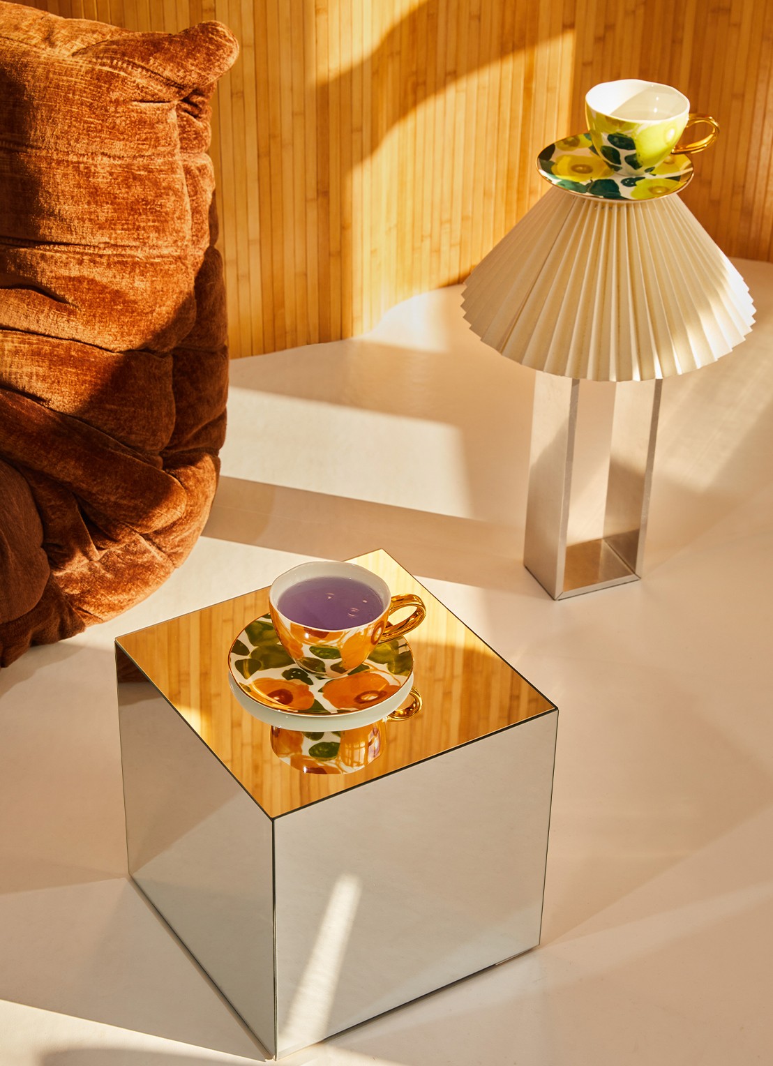 Urban Nature Culture Good Morning ontbijtbord 17 cm - voorkant 2 orange