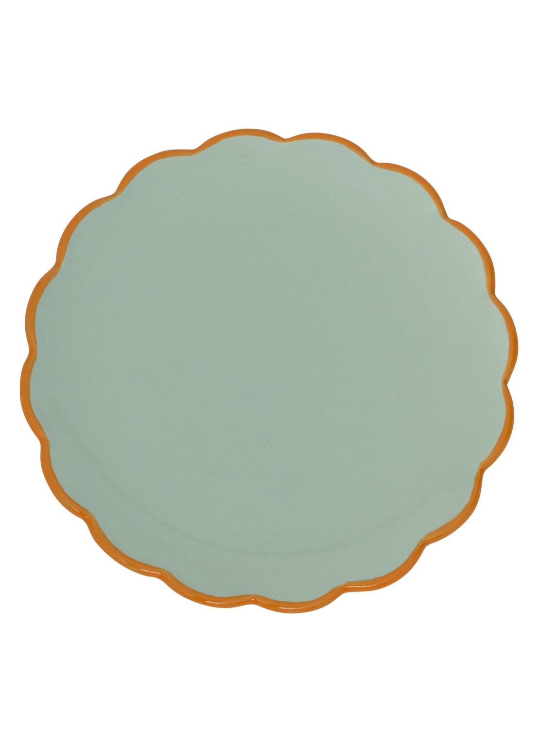 Urban Nature Culture Good Morning ontbijtbord 17 cm - voorkant lichtgroen