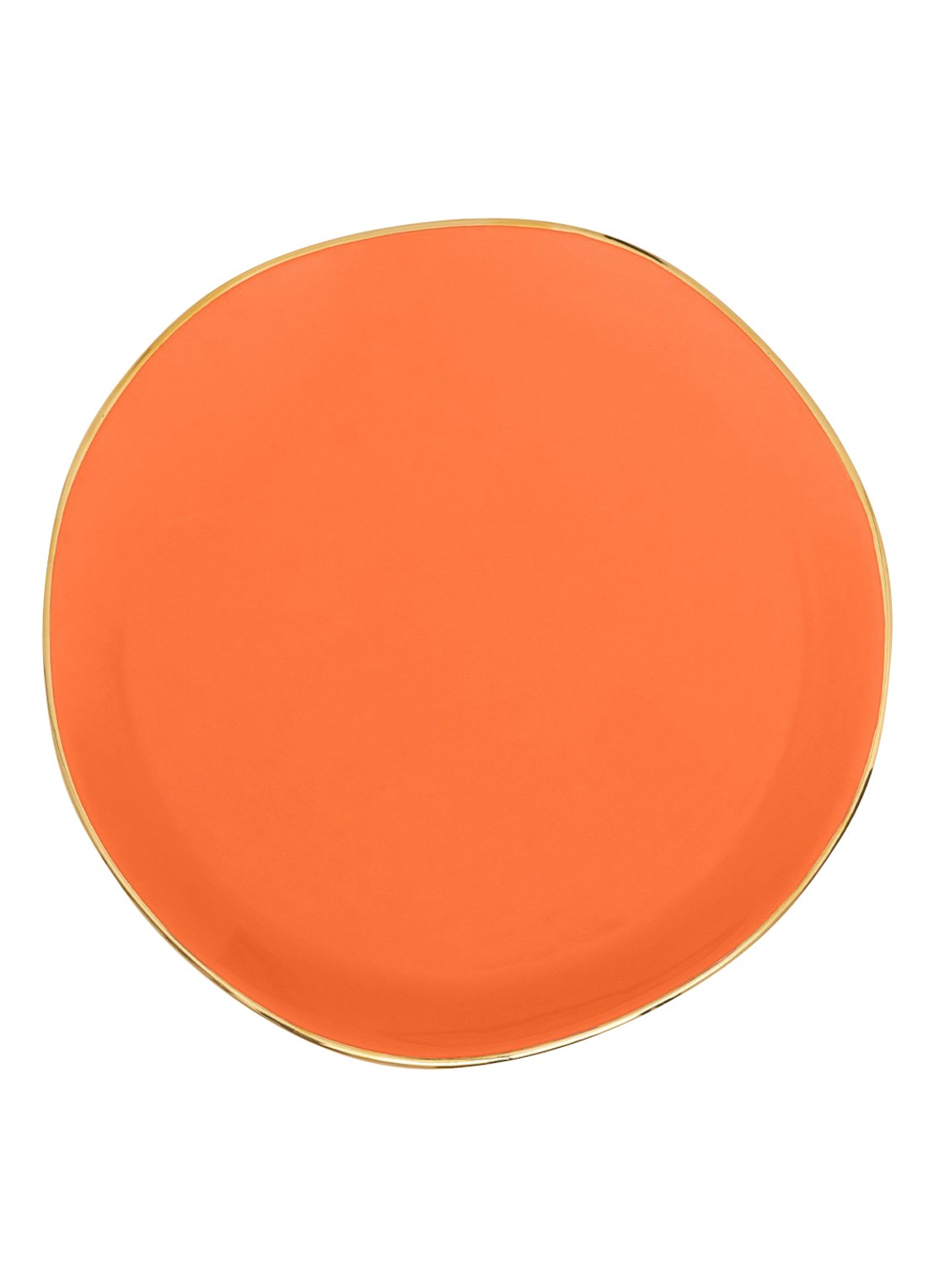 Urban Nature Culture Good Morning ontbijtbord Ø17 cm - voorkant orange