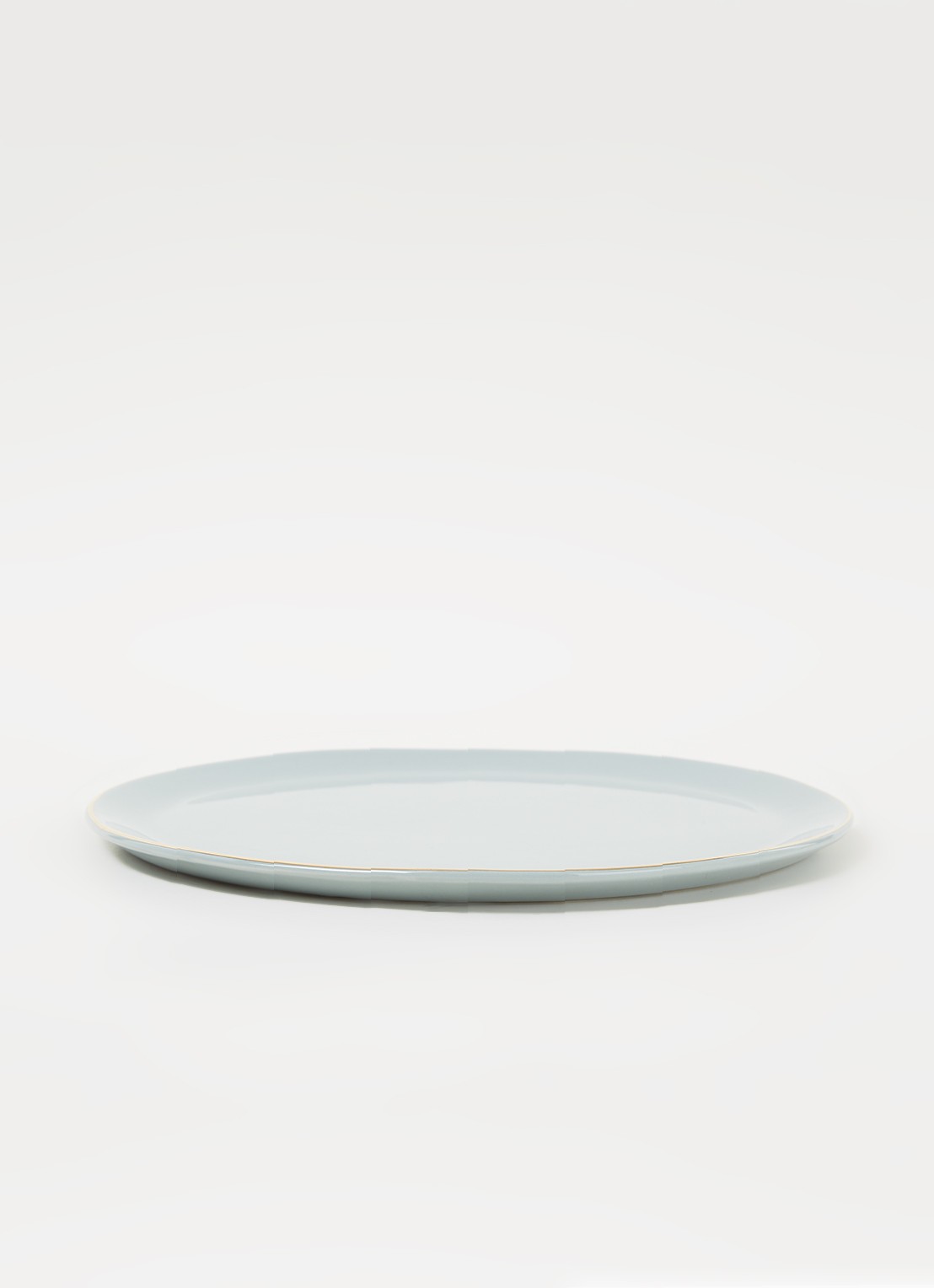 Urban Nature Culture Good Morning ontbijtbord 22,8 cm - voorkant 2 lichtblauw
