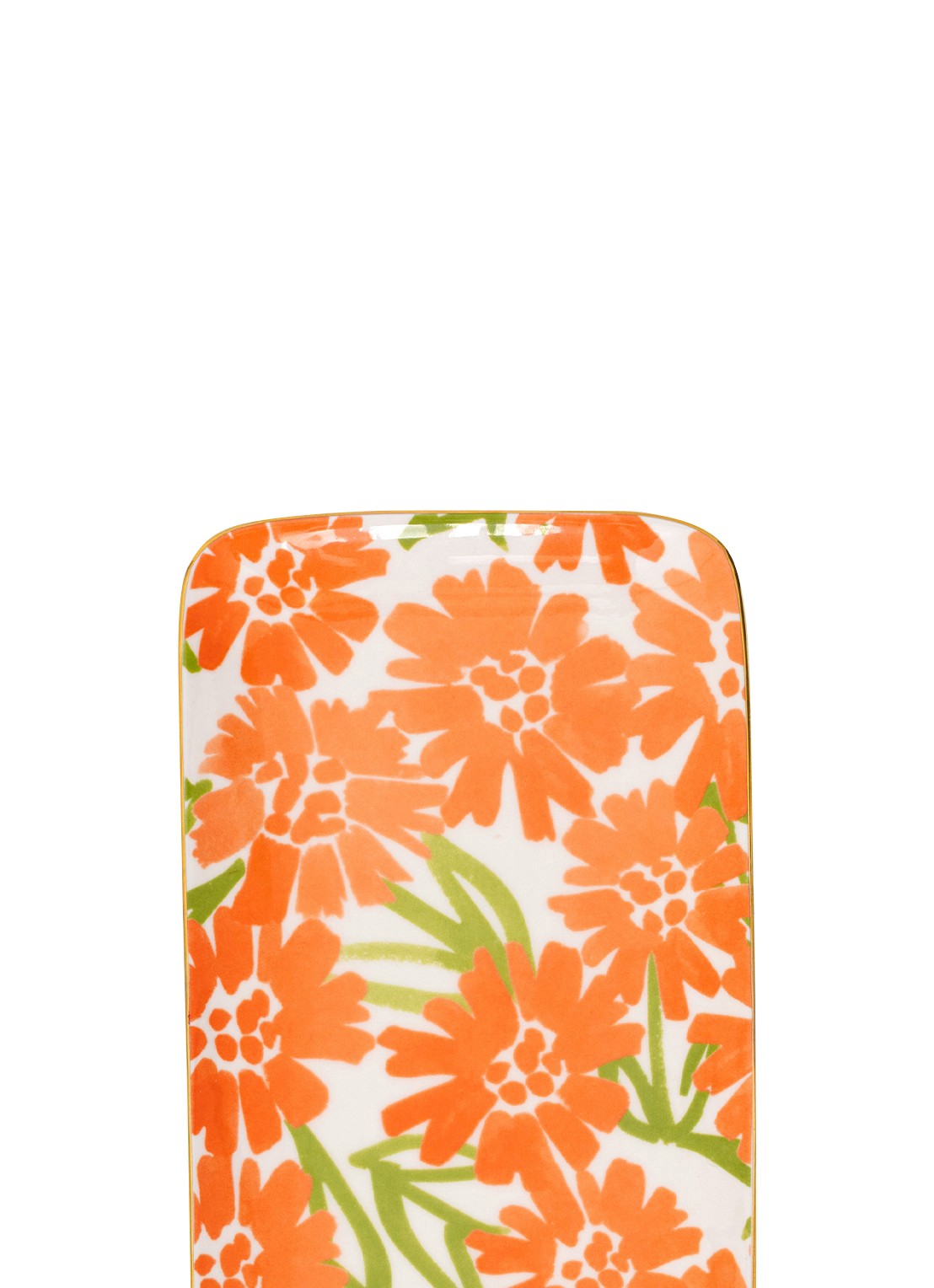 Urban Nature Culture Good Morning Palesa taartplateau 14 x 31 cm - achterkant 3 orange